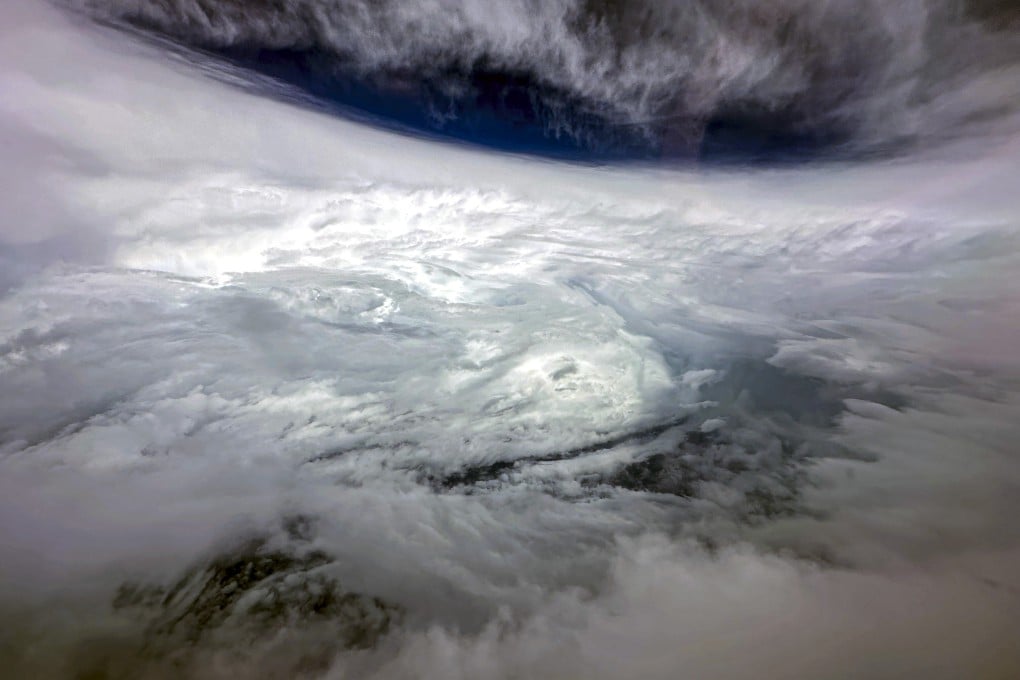 Super Typhoon Saola has developed a “double-eyewalled structure” typical of intense storms. Photo: Handout
