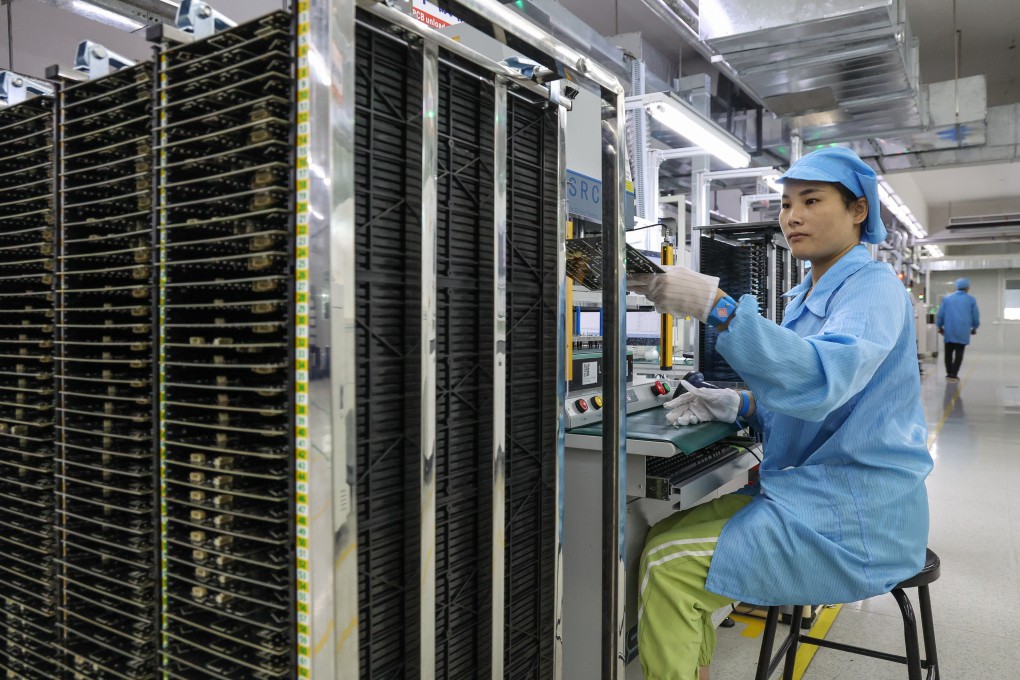 China’s Caixin/S&P Global manufacturing purchasing managers’ index (PMI) rose to 51 in August from 49.2 in July, data released on Friday showed. Photo: Xinhua