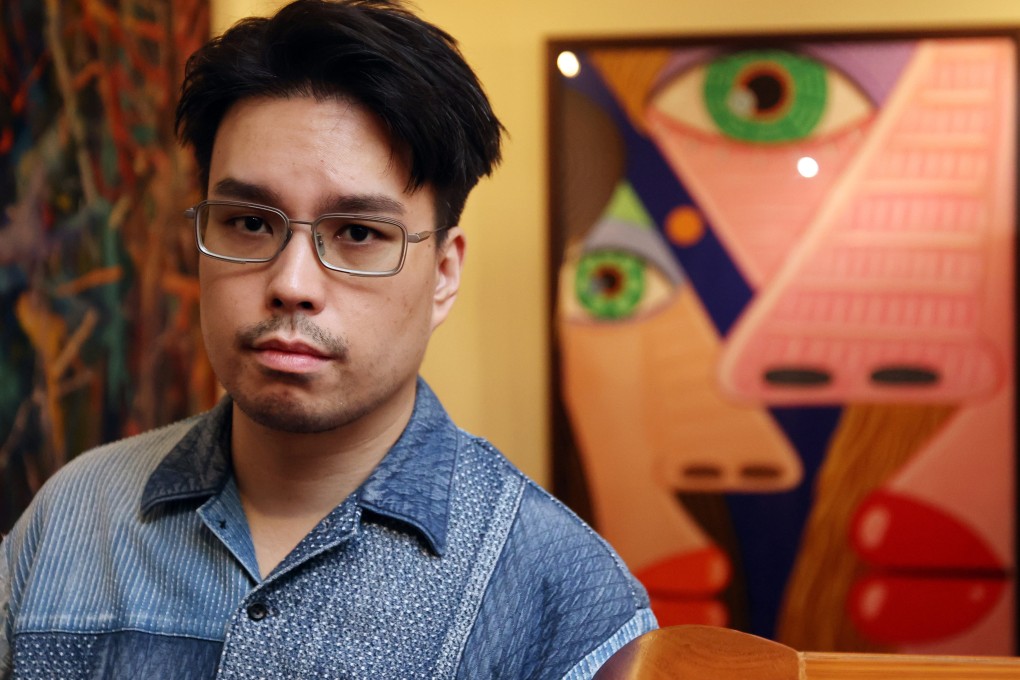 In 2022, art collector Wong Chi-hang decided he “hadn’t done anything to contribute to the next generation”. He is remedying that with Nexx Asia. At the moment, it is an exhibition space in Taipei, but he plans to expand it soon. Photo: Edmond So