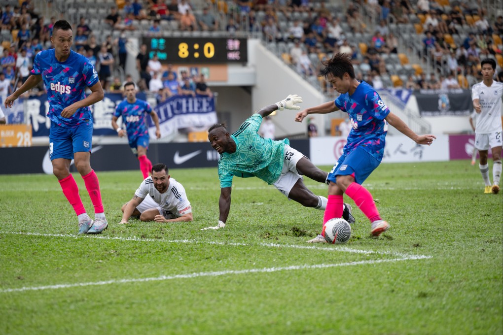Kitchee’ beat Football Club 8-0 in their previous Hong Kong Premier League outing. Photo: HKFA