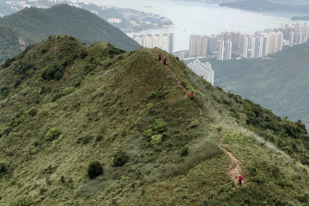 Last Monday, rescuers found what was believed to be a glove belonging to Ning in deep bush in the Wong Chuk Shan area of the Ma On Shan Country Park. Photo: Handout