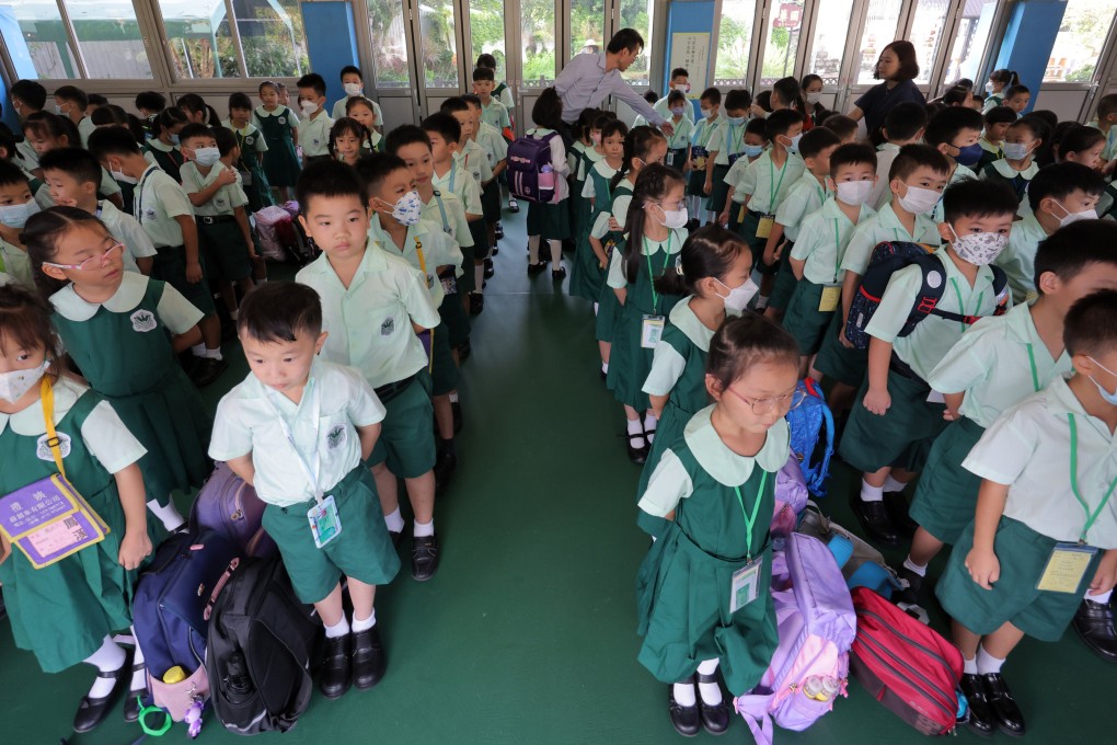 Hong Kong students return to classes on Monday to mark the new academic year. Photo: Jelly Tse
