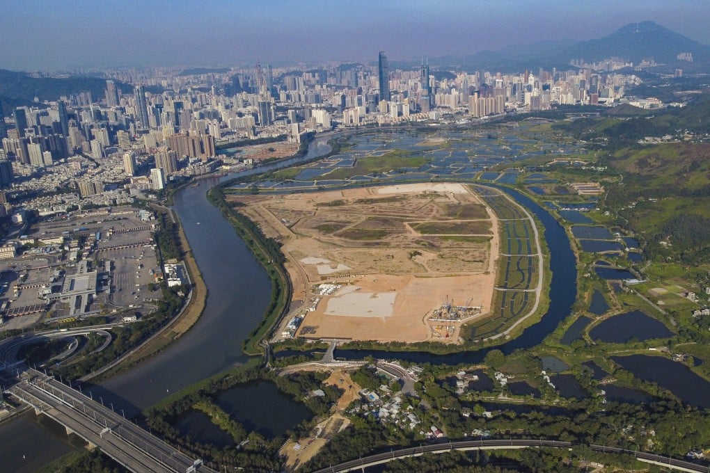 The border area between Shenzhen and Hong Kong is being developed into a science and technology cooperation zone. Photo: Martin Chan