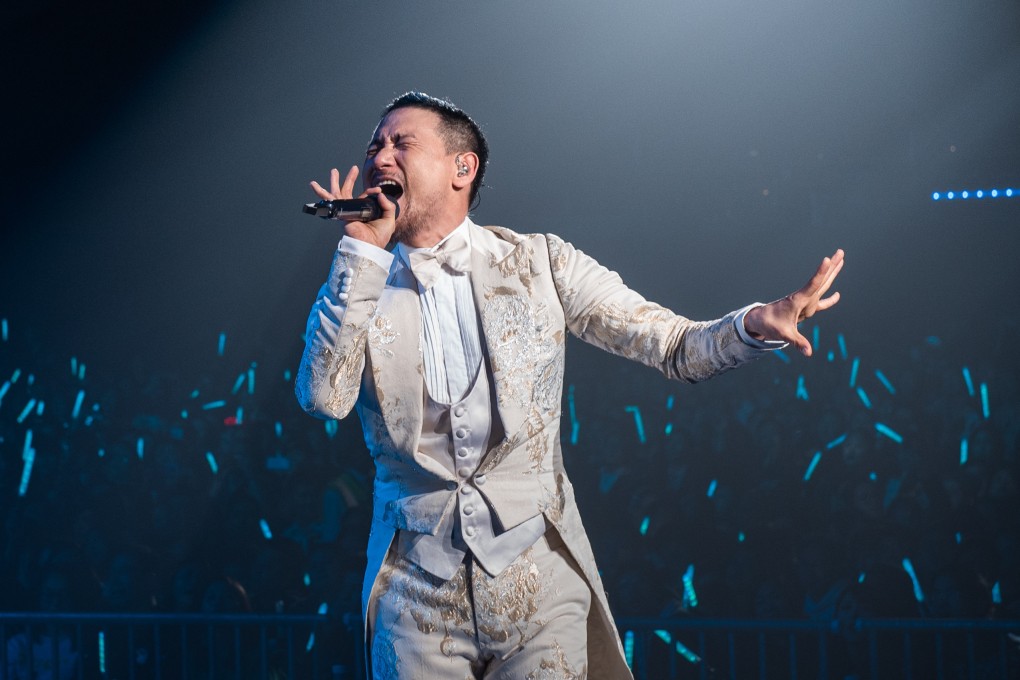 Jacky Cheung performs at Wembley Arena in London in 2018. After a fall on stage during a concert tour date in Malaysia which he attributed to Ménière’s disease, the Cantopop singer revealed he has suffered from the condition all his life. Photo: Redferns/Getty Images