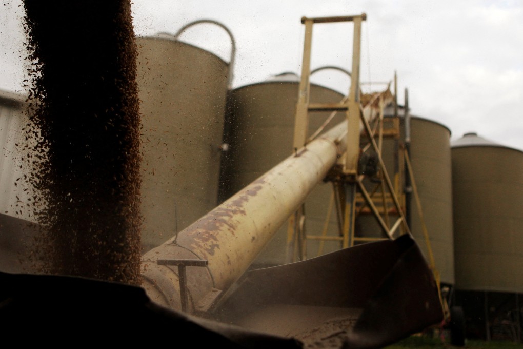 Silos are loaded with barley at a farm near Gunnedah, 443km (275 miles) northwest of Sydney, in New South Wales, Australia, on August 30. China agreed to lift tariffs on Australian barley last month, raising hopes among exporters that punitive measures enacted on other Australian goods might also be removed soon. Photo: Reuters