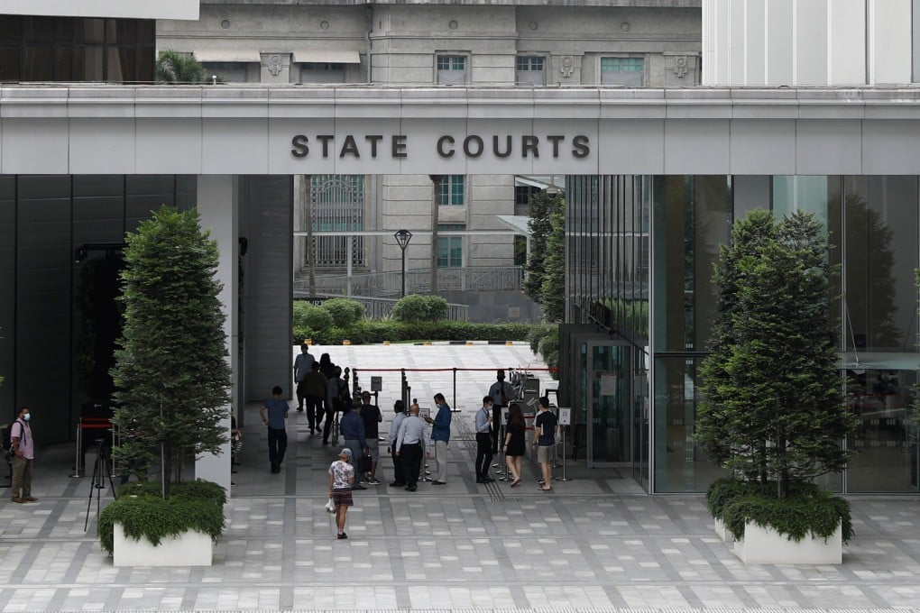 Exterior of Singapore’s state courts. Photo: Reuters