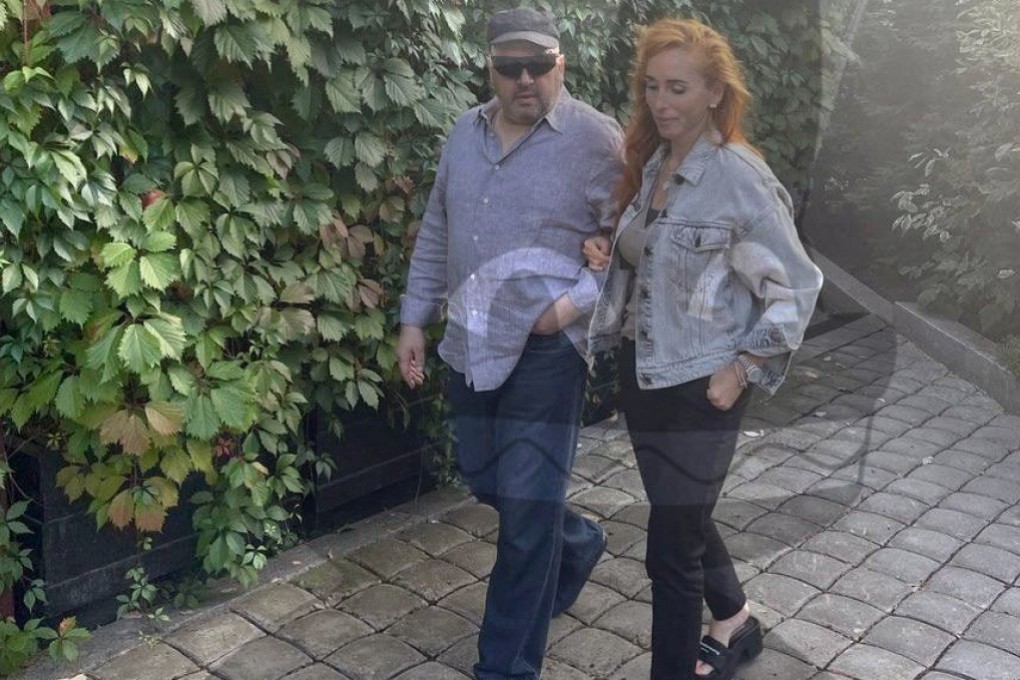 A couple appearing to be Russian General Sergei Surovikin and his wife Anna at an unknown location, in an undated photo published on Monday. Photo: Courtesy Ostorozhno Media via Reuters