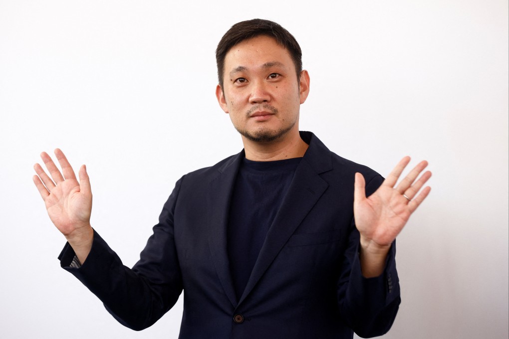 Oscar-winning Japanese director Ryusuke Hamaguchi at the 2023 Venice Film Festival, where his new movie, Evil Does Not Exist, is showing. Photo: Reuters