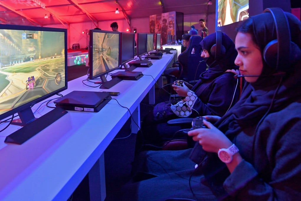 Saudi Arabia is determined to become a centre for video games development, investing billions to attract and train coders and animators to create games that promote “Saudi and Arabic culture”. Photo: AFP