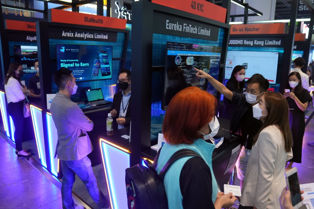 The Hong Kong and Shenzhen fintech associations want to work more closely together.      Photo: SCMP / Sam Tsang