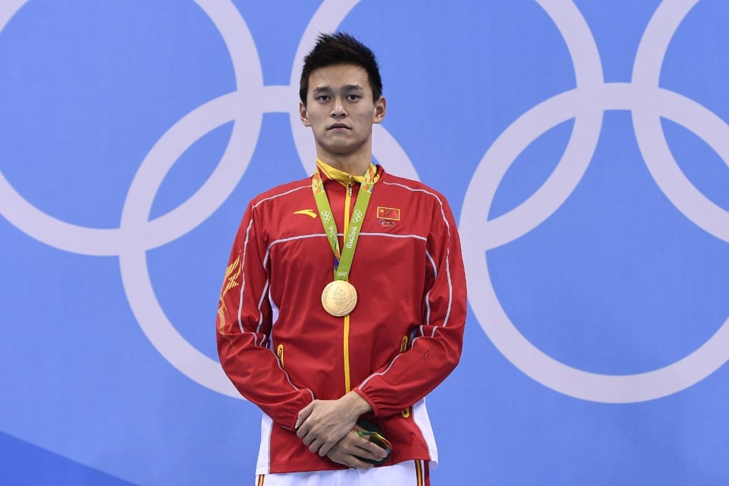 China’s Sun Yang is the most decorated Chinese swimmer in history. Photo: AFP