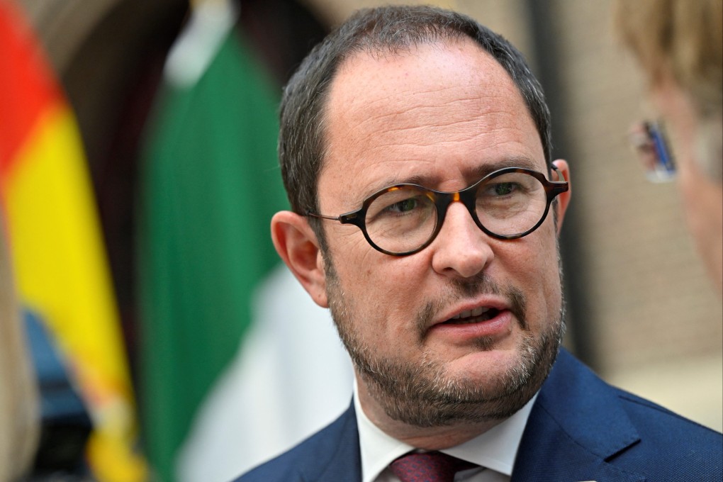 Belgian’s Justice Minister Vincent Van Quickenborne. File photo: AFP