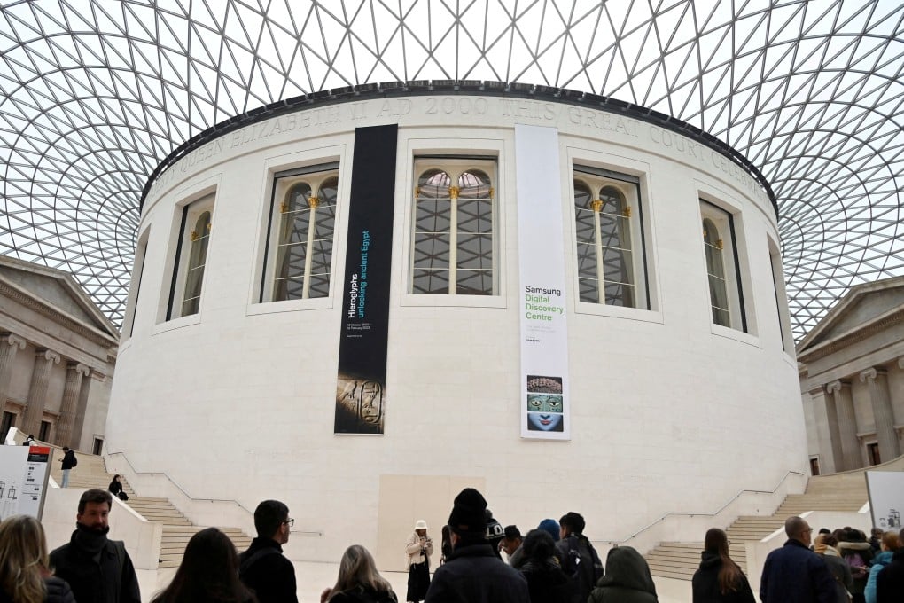People visit the British Museum in London on January 25. Amid a theft scandal, there have been calls for the museum to return Chinese artefacts. Photo: Reuters