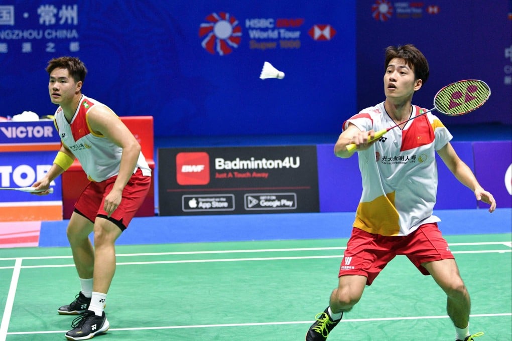 China’s Liang Weikeng and Chang beat Malaysia to win the doubles crown. Photo: AFP