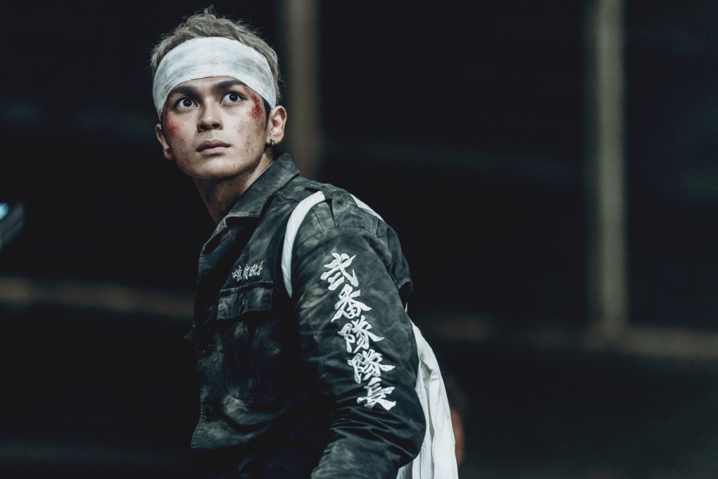 Takumi Kitamura as Takemichi in a still from “Tokyo Revengers 2: Bloody Halloween – Destiny” (category IIB; Japanese), directed by Tsutomu Hanabusa. Mio Imada co-stars.