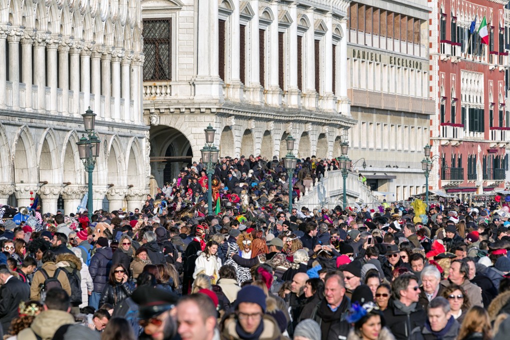 Venice has suffered from overtourism and rising water levels in recent years, which could put its long-time Unesco World Heritage status at risk at this year’s meeting in Riyadh, Saudi Arabia. Photo: Shutterstock