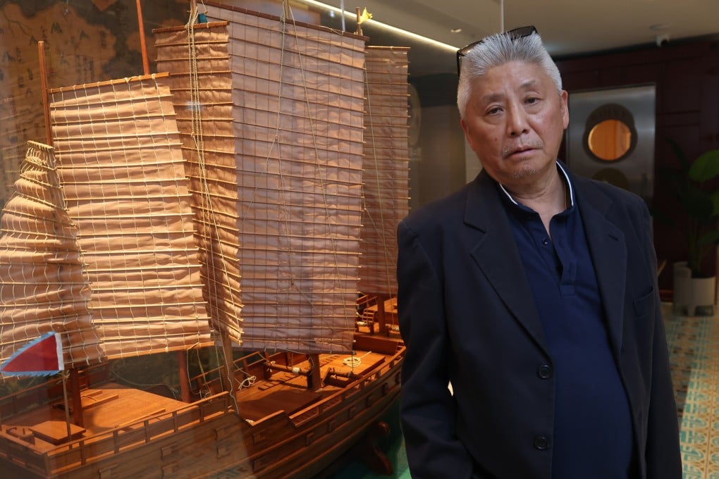 Elite Concepts restaurant group founder Paul Hsu at Nanhai No 2 in Causeway Bay. The themed restaurant is the second he has opened that uses the voyages of Ming dynasty Chinese admiral to explore regional cuisine. Photo: Edmond So