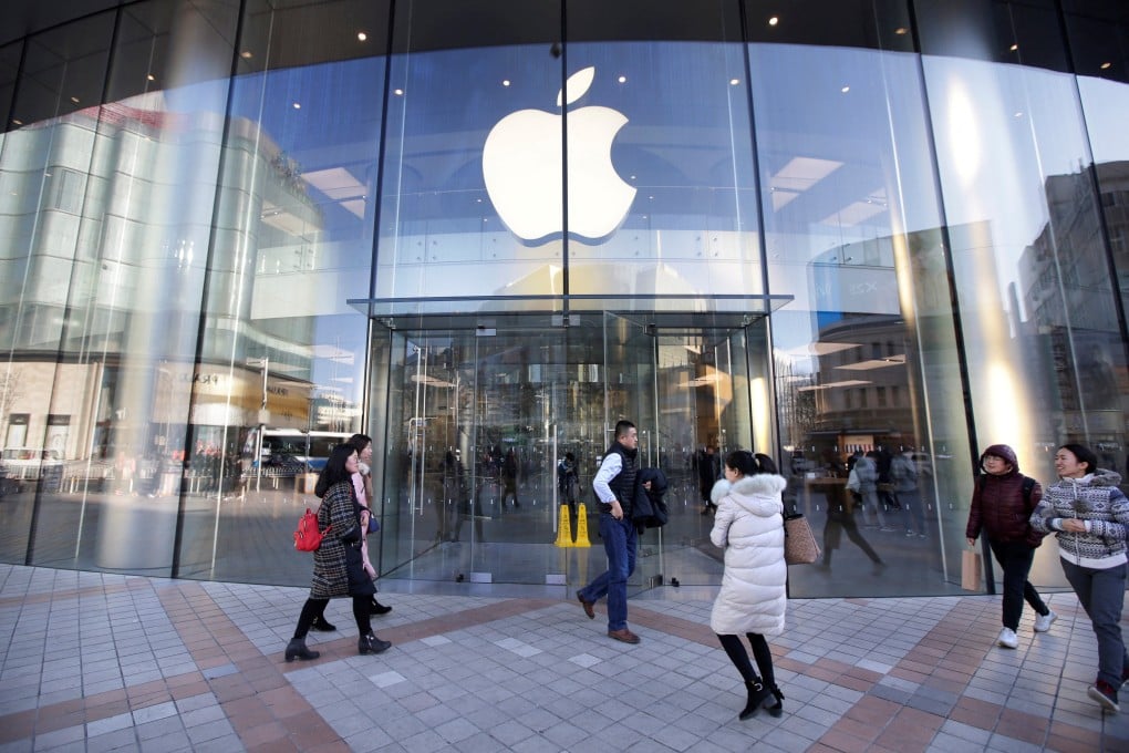 An Apple store in Beijing. Photo: Reuters