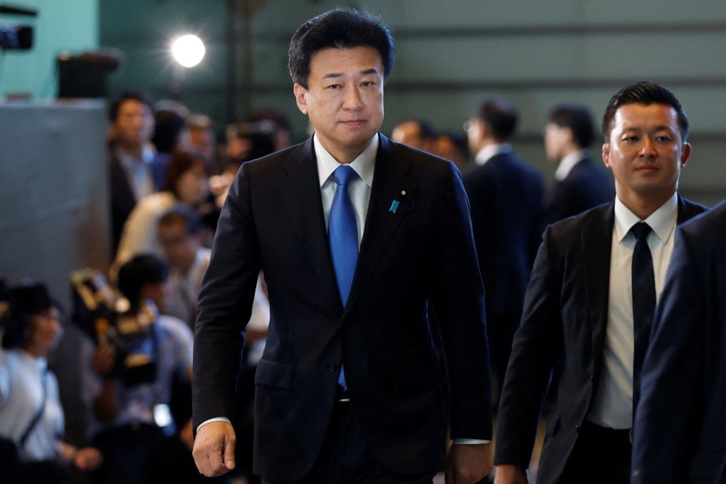 Japan’s new Defence Minister Minoru Kihara in Tokyo on Wednesday, the day of Prime Minister Fumio Kishida’s cabinet reshuffle. Photo: Reuters