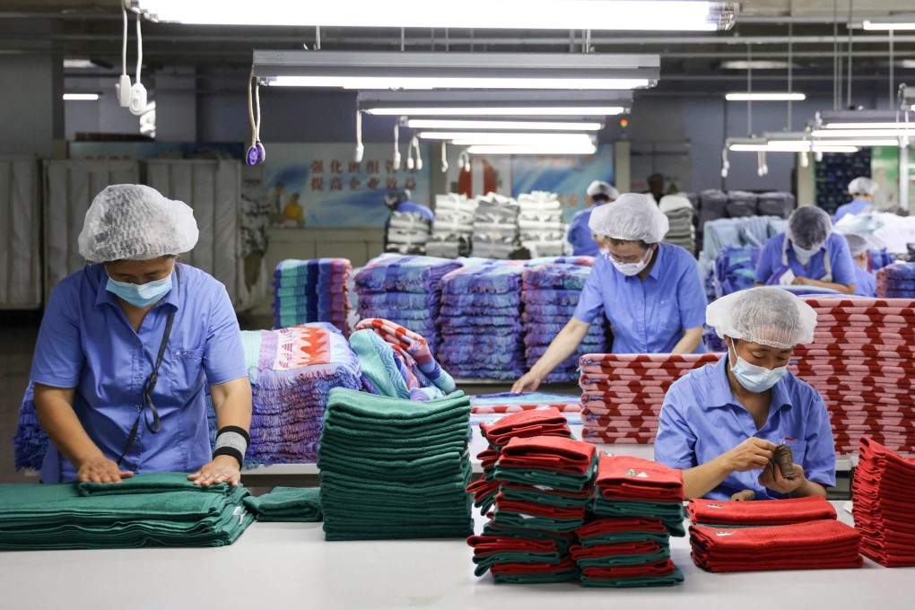 China’s exports have already registered a year-on-year fall for a fourth consecutive month to US$284.9 billion in August, having fallen by 8.8 per cent from a year earlier. Photo: AFP