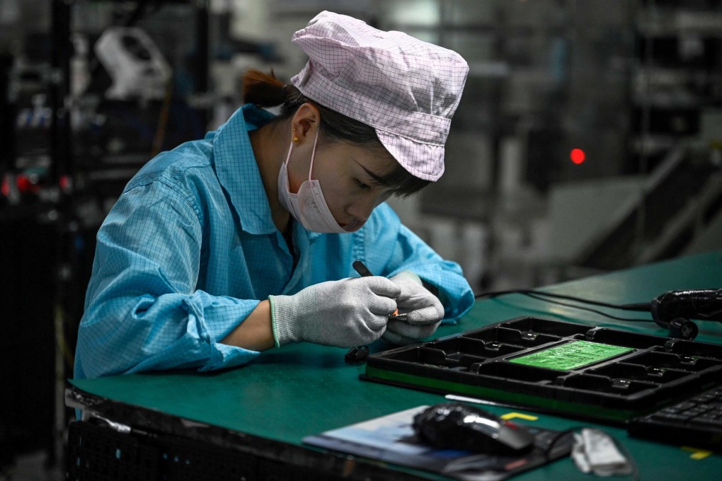 Dongguan, known as “the world’s factory within the world’s factory”, has been struggling with plunging export orders amid weakening global demand. Photo: AFP