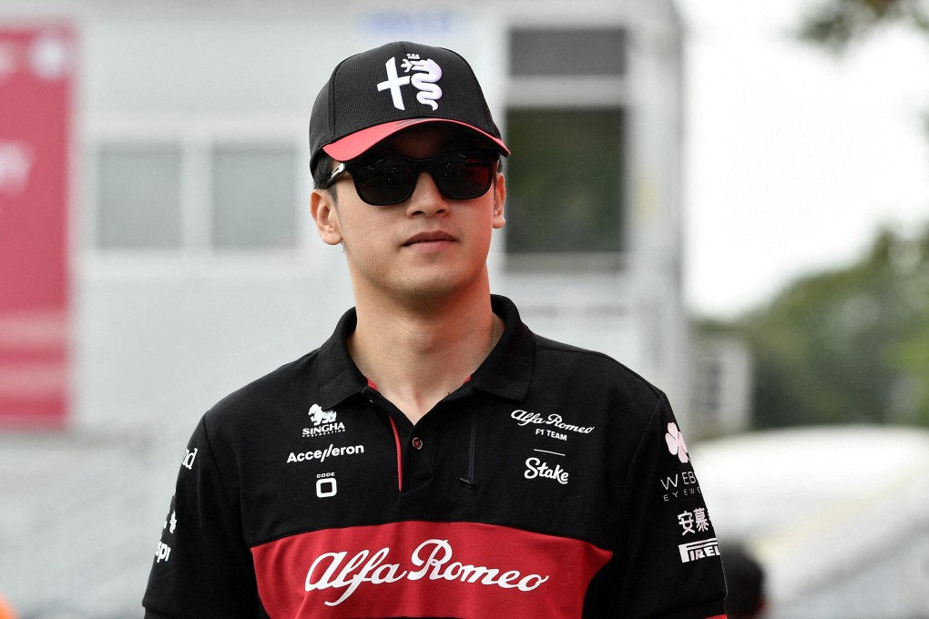 Zhou will stay with Alfa Romeo for through the 2024 season. Photo: Reuters