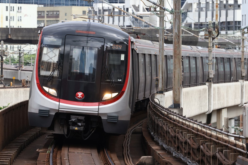 An MTR train at Kowloon Bay on June 21, 2022.       Photo: Dickson Lee
