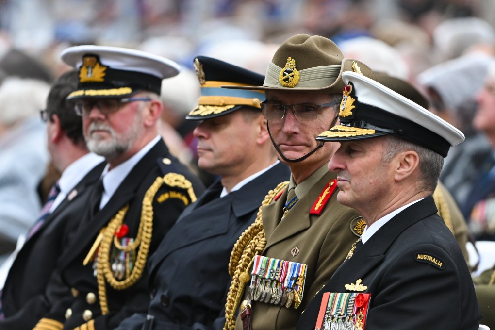 General Angus Campbell during a service for the 50th anniversary of the end of Australia’s involvement in the Vietnam War. Photo: EPA-EFE