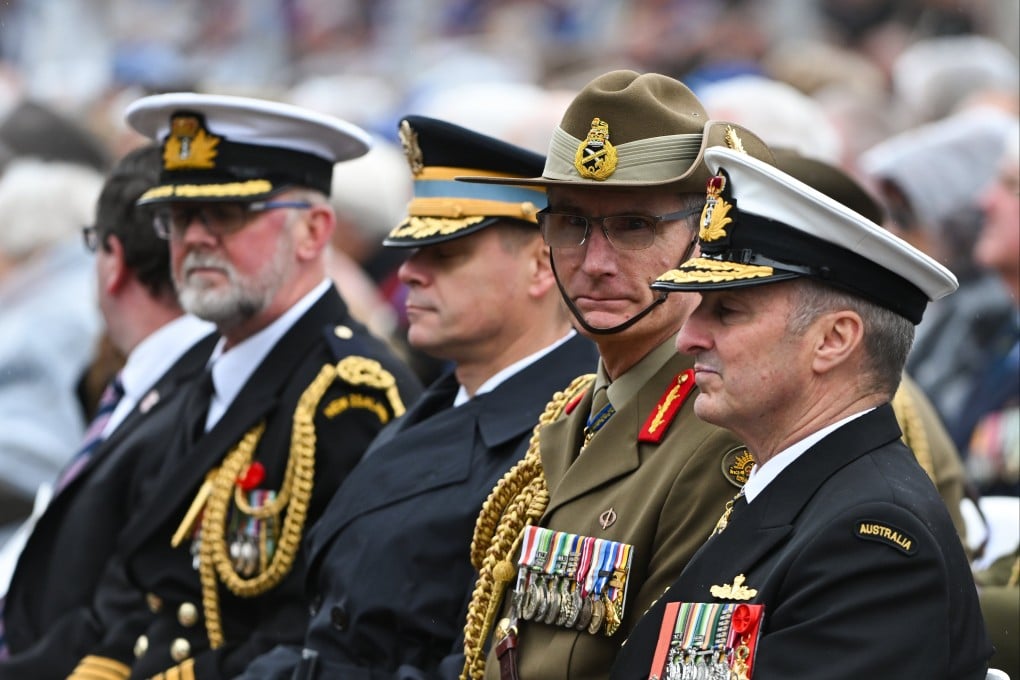 General Angus Campbell during a service for the 50th anniversary of the end of Australia’s involvement in the Vietnam War. Photo: EPA-EFE