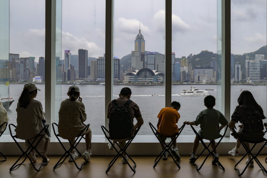 The view of Victoria Harbor from the Hong Kong Museum of Arts in Tsim Sha Tsui. The city is an ideal place for wealthy families in the Greater Bay Area to manage their wealth, UBP’s Wong says. Photo: Jelly Tse