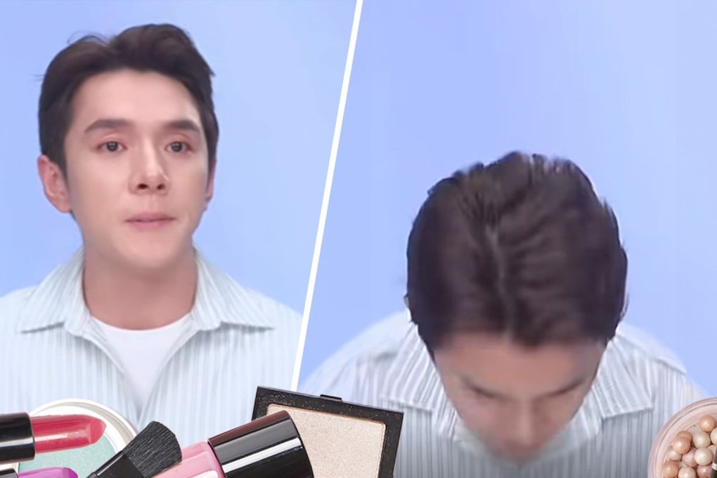 A mainland social media backlash has forced China’s top online beauty products retail influencer, widely known as Lipstick King, to apologise twice for scathing comments he made to a customer who questioned his prices. Photo: SCMP composite/Shutterstock/Douyin