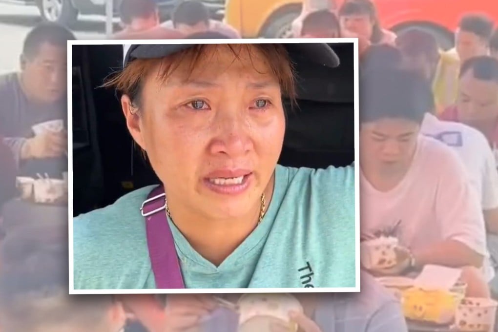 The eatery owner says in addition to people stealing food, online commenters have accused her of exploiting migrant workers, and she is considering closing the business. Photo: SCMP composite/Weibo