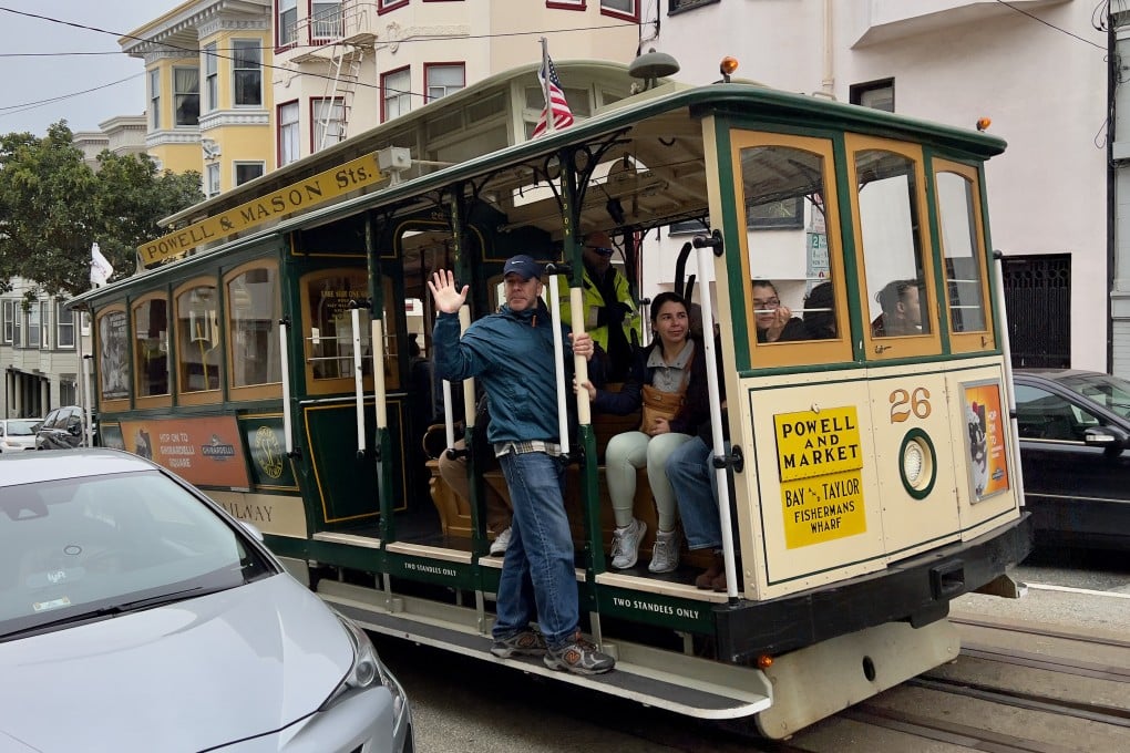 San Francisco’s cable car network celebrates its 150th anniversary this year. It was built to connect to the city’s ferry services, at the heart of which the Ferry Building celebrates its 125th anniversary this year. Photo: Peter Neville-Hadley