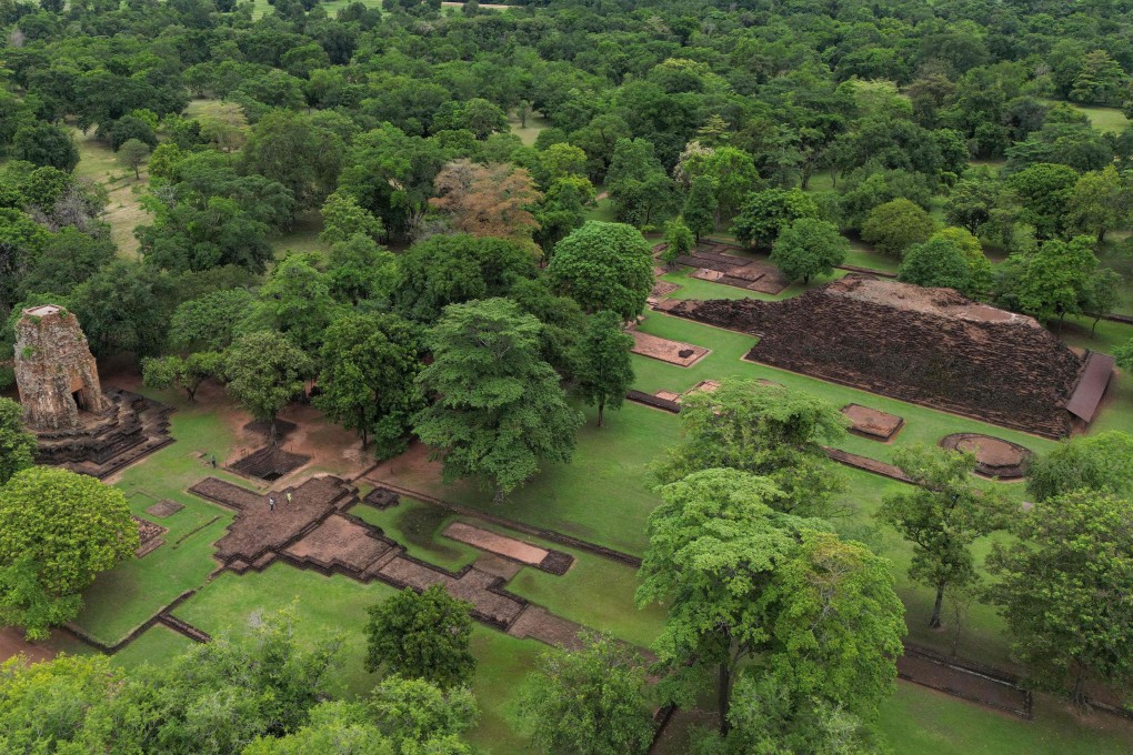 A view of the Si Thep historical site in Thailand’s Phetchabun province, which has been added to the Unesco cultural world heritage list. Photo: AFP