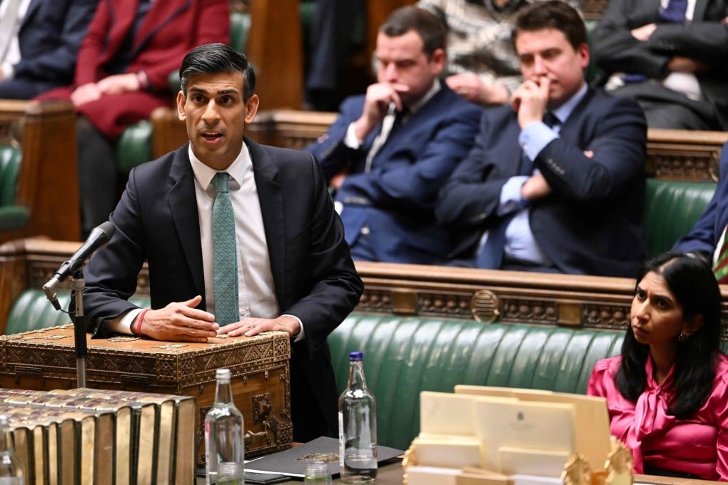 Britain’s Prime Minister Rishi Sunak. File photo: AFP