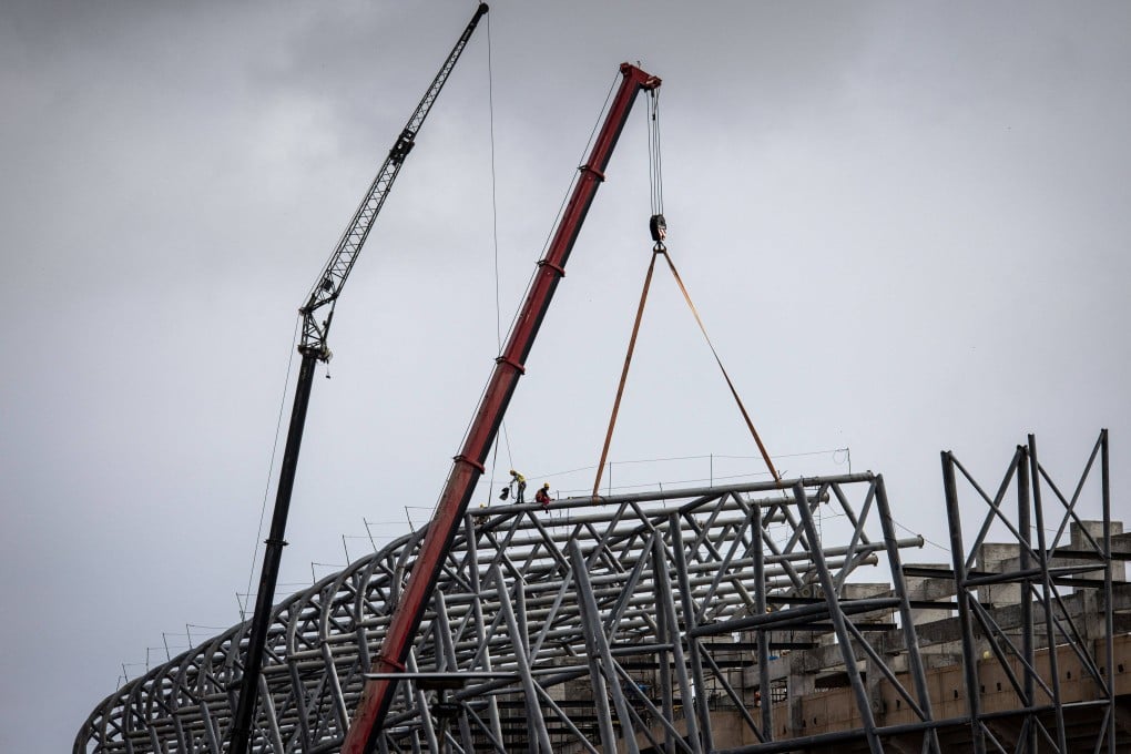 Chinese investment has helped with renovation works on the Leopold Sedar-Senghor Stadium in Dakar, Senegal. Chinese loans to Africa have fallen, but are rising in West African countries. Photo: AFP