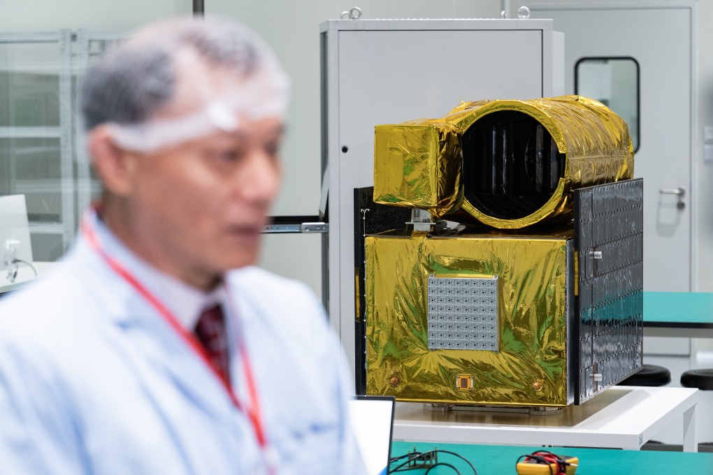 The first Hong Kong-made satellite is set to be launched next month. Photo: CNS