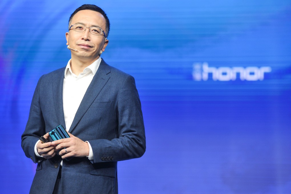 Honor chief executive George Zhao Ming said suppliers MediaTek and Qualcomm provide the “best chip solutions” for the company’s products. Photo: Visual China Group via Getty Images