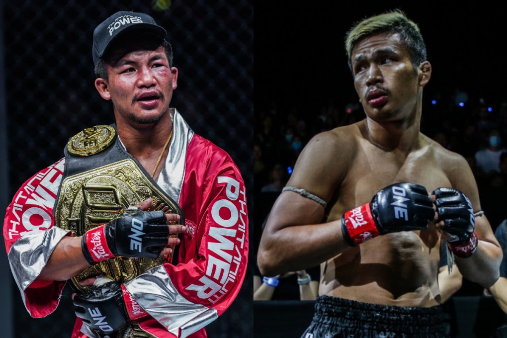Superlek Kiatmookao (right) is the early betting underdog against Rodtang Jitmuangnon. Photos: ONE Championship