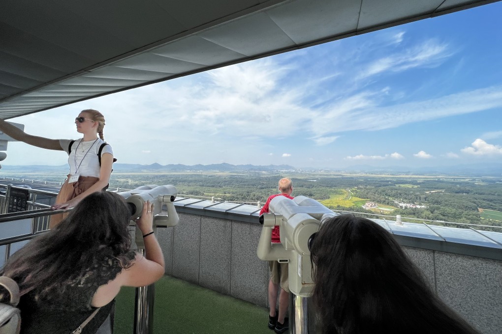 For many, a trip to South Korea isn’t complete without seeing the Demilitarised Zone (DMZ) and peering into secretive North Korea (above). Photo: Erika Na