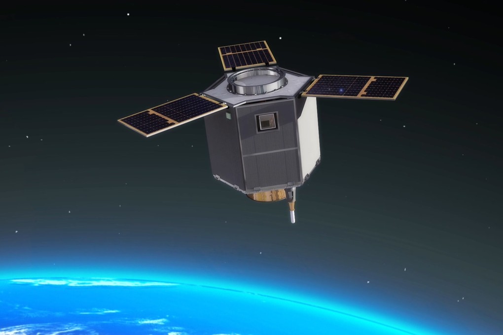 An artist’s illustration of a satellite used in China’s Jilin-1  Earth observation network, which aims to have 300 satellites in orbit by 2025. Photo: Handout