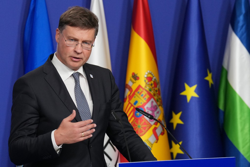 European Commission Vice-President for Economic Affairs Valdis Dombrovskis begins a four-day series of meetings in China on Friday. Photo: Europa Press/dpa