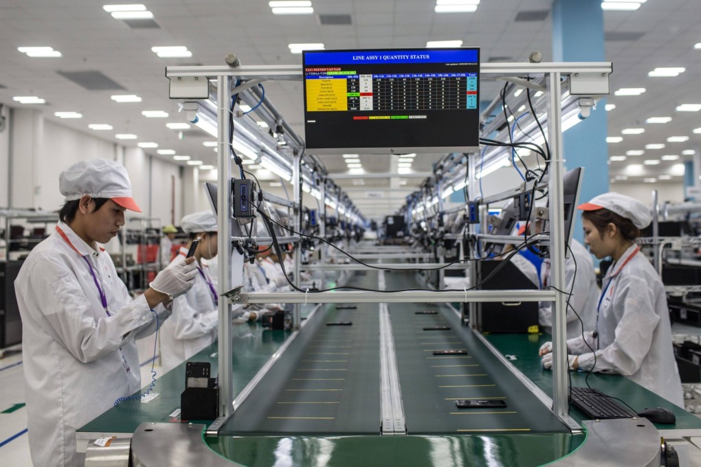 Vietnam is viewed as gaining during the US-China trade war that started in 2018. Now, Washington has made further pledges that could further alter Vietnam’s importance in the manufacturing value chain. Photo: Bloomberg