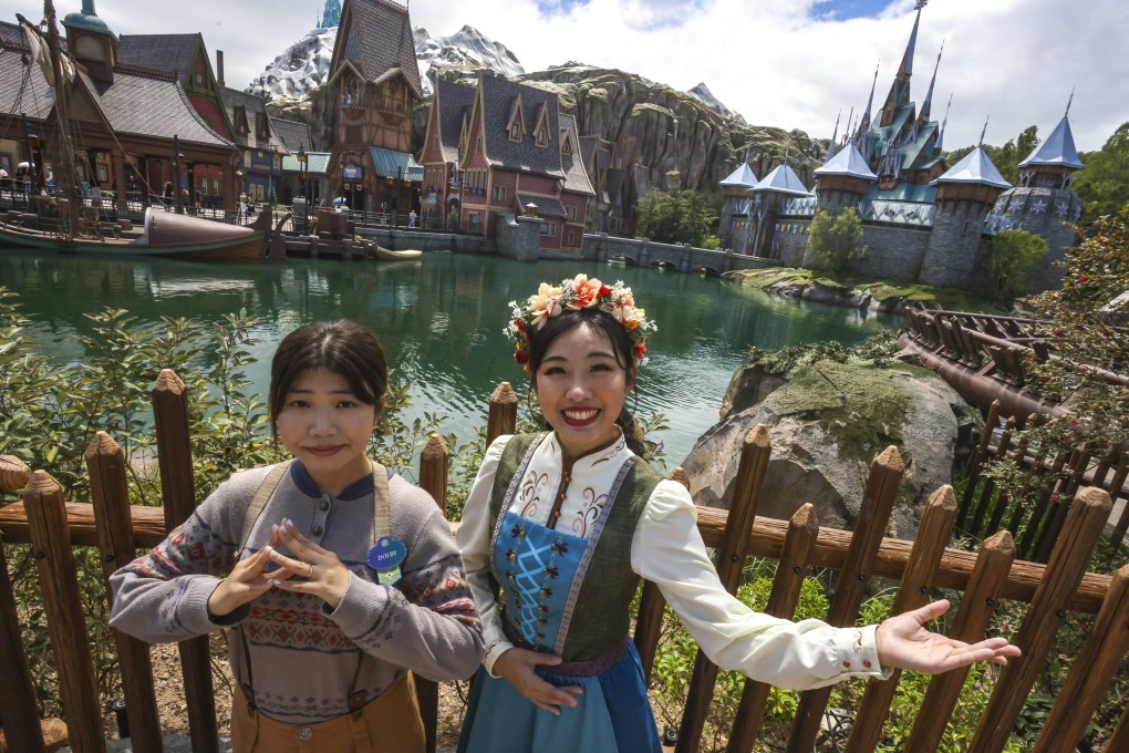The World of Frozen at Hong Kong Disneyland. Standard Chartered is offering tickets to the theme park to select clients. Photo: Jonathan Wong