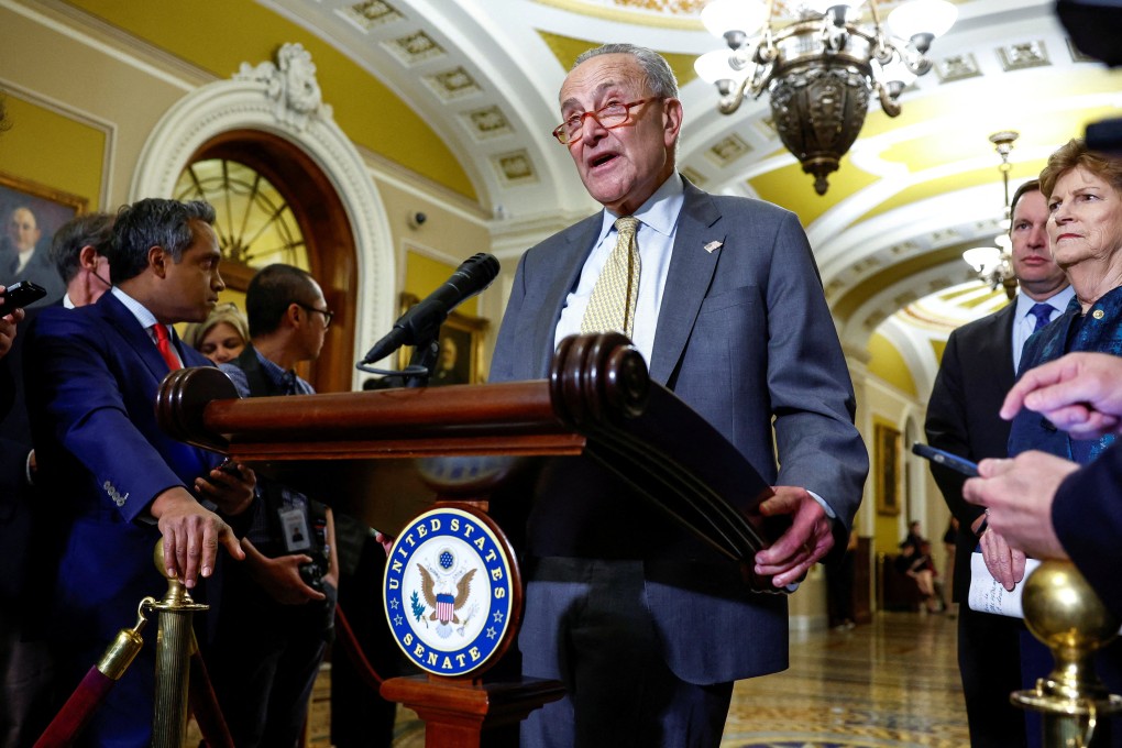 US Senate Majority Leader Charles Schumer, Democrat of New York, is reportedly assembling a bipartisan delegation to visit China in October. Photo: Reuters