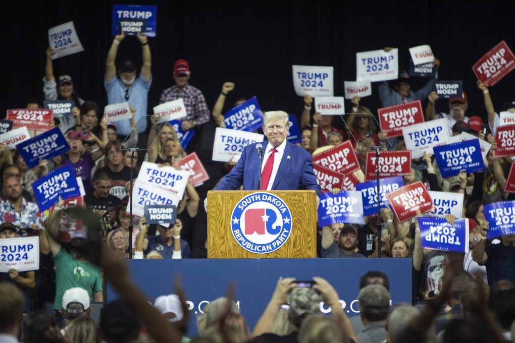 Donald Trump holds a big lead in the race for the 2024 Republican presidential nomination. File photo: AP