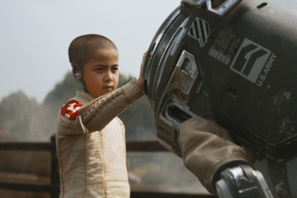 Madeline Voyles in a still from “The Creator”. The film marries Gareth Edwards’ love of Asian culture with the current conversation around the use of AI. Photo: 20th Century Studios