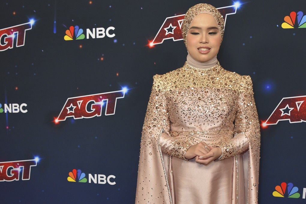 Indonesian singer Putri Ariani arrives for a live broadcast of “America’s Got Talent” Season 18 in Pasadena, California, on September 5. Photo: Invision/AP