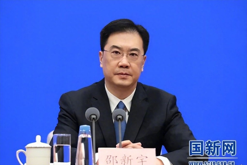Shao Xinyu has been given a provincial leadership role in Hubei. Photo: Weibo
