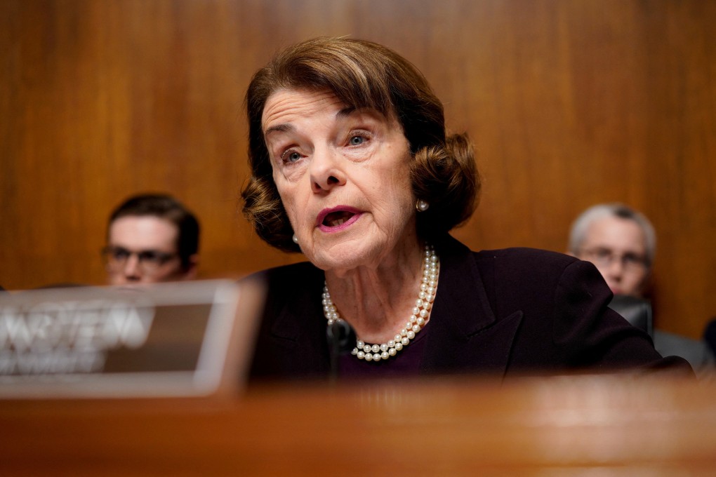 Senator Dianne Feinstein in 2019, when she was in her 80s. Photo: Reuters